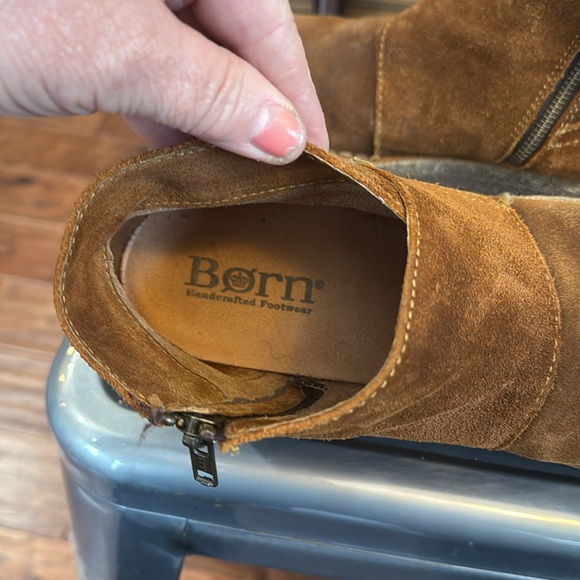 Born Suede Tora  Booties — Brown - Picture 7 of 9